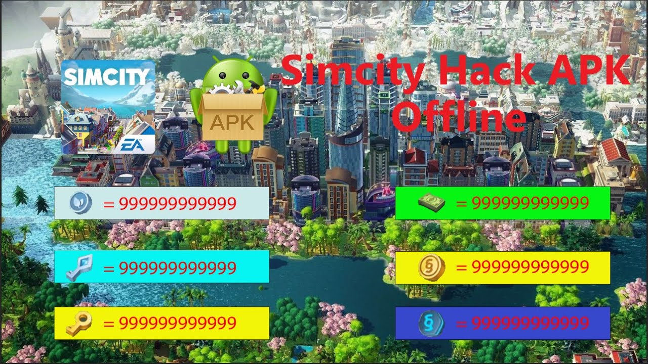 SimCity Mod Apk (Infinity Coins/Dolars/Keys/Plantinum Keys....) lasted