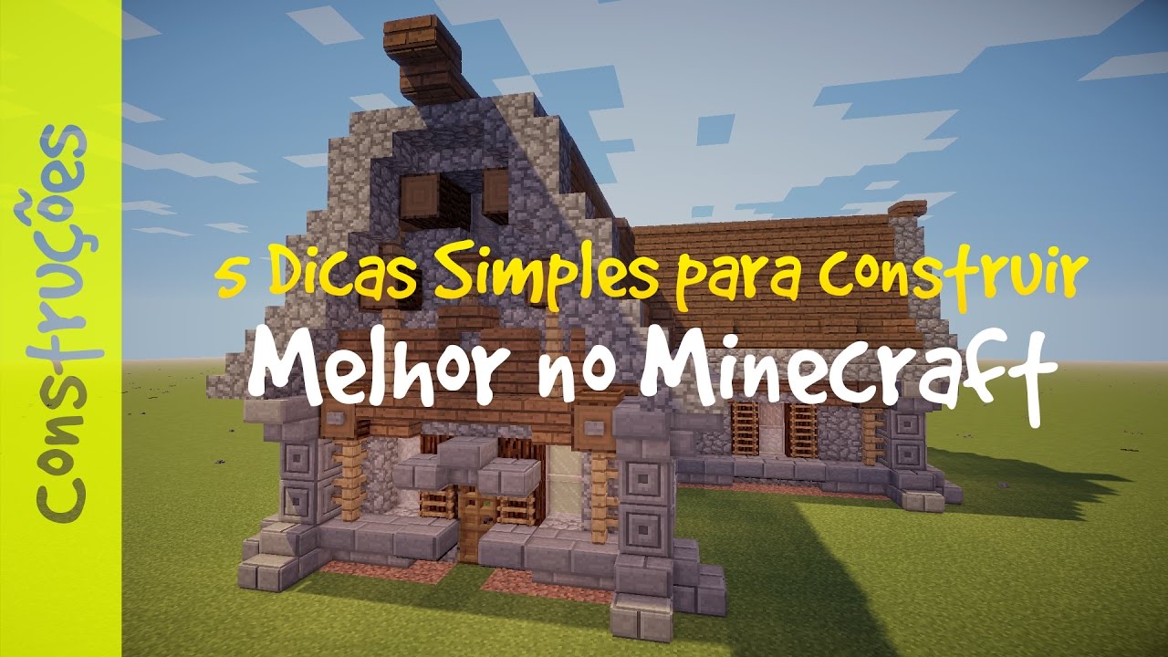 Confira dicas de Minecraft para fazer construções