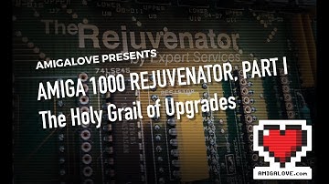 Amiga 1000 Rejuvenator: Holy Grail of Upgrades (part 1)