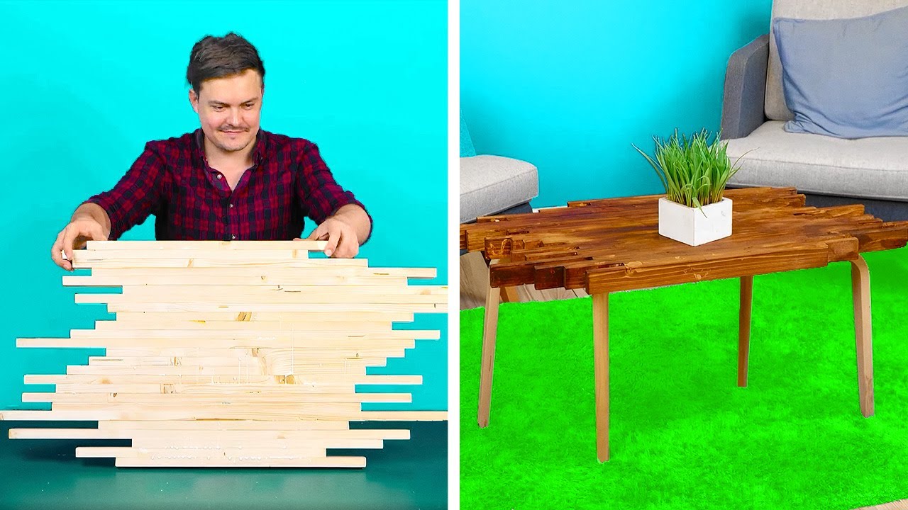 DIY FURNITURE IDEAS and decor hacks with minimal costs