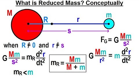 Astrophysics: Binary Star System  (31 of TBD) What is Reduced Mass? Conceptually