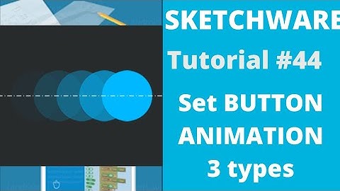 Sketchware: Set Button animation....tutorial #44