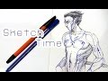 Sketch Time №5 Это что, МУЖИК?!  Антонина Flimp