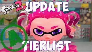 My TIER LIST of Splatoon 2 Updates: What were the best & worst changes?