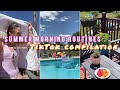 aesthetic summer morning routines TikTok compilation 👙✈️⛱