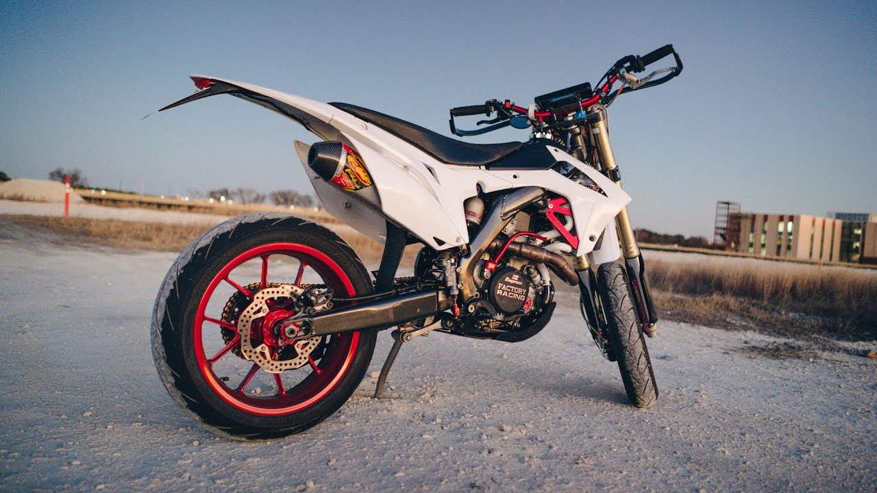 CRF450R Wheelie Practice Sesh