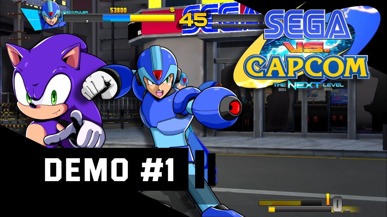 Sega VS Capcom The Next Level Demo #1 - YouTube