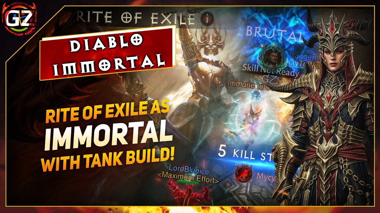 Rite of Exile as an Immortal in Ages | Week 4 – Here’s How It Went | Diablo Immortal - YouTube