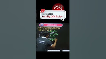 JEE Main 2025 PYQ | Family of Circles Explained 🔵 #JEE2025 #Zigyan #Maths #jeeadvanced #iitjee