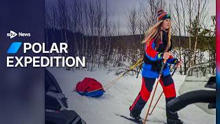 Teen on track to become youngest ever Scot to ski to South Pole