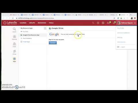 Connect Your Google Drive to Schoology