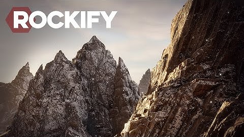 Introducing Rockify - Realistic Rock Generator Plugin for Blender (Features Overview)