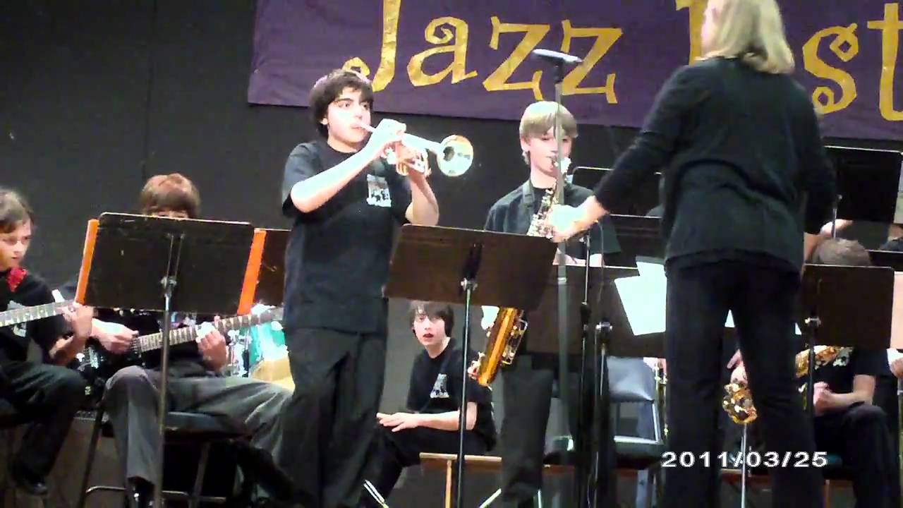 Bala Cynwyd Middle School Senior Jazz Band; playing Brass Attack YouTube