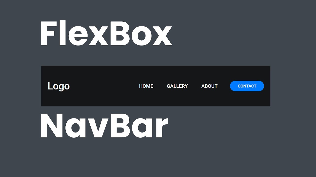 Build a Responsive Flexbox Navbar with CSS (2025) | Step-by-Step ...