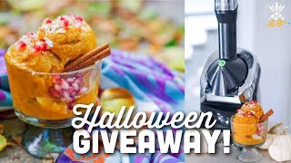 Yonanas Giveaway + Pumpkin Pie Nice Cream | Plant-based, Vegan