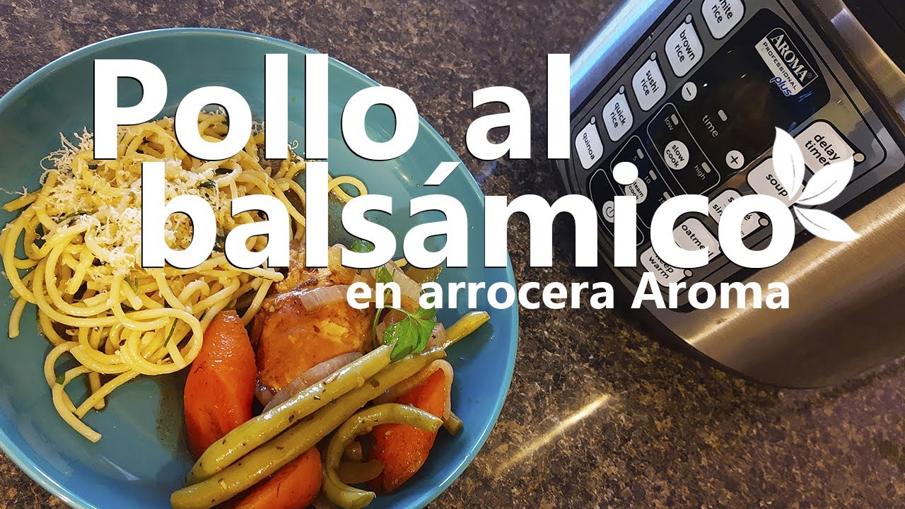 Pollo al balsámico | En arrocera eléctrica