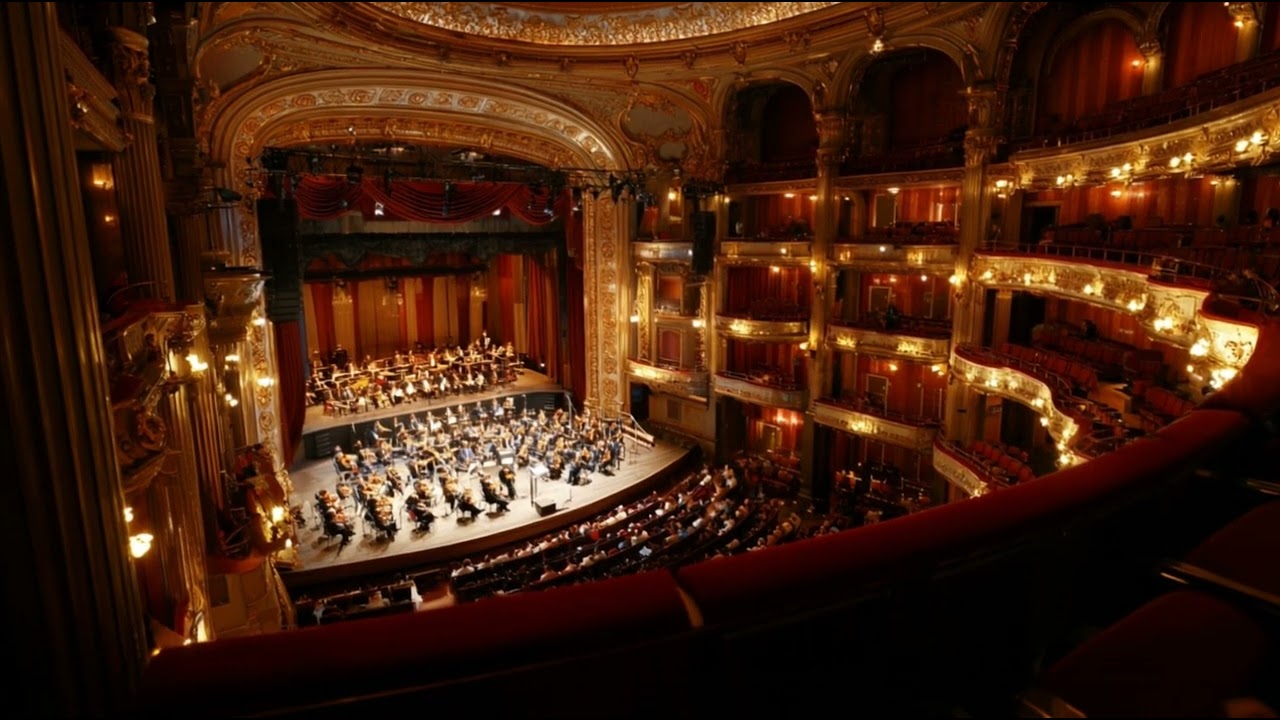 Winter Evening at the Opera 🎼 Classical Orchestra Ambience