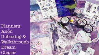 Planners Anonymous Unboxing & Walkthrough - Dream Chaser