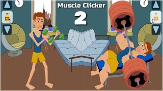 Muscle Clicker 2: RPG Gym game! MAX LEVEL BODYBUILDER EVOLUTION! NEW BIG UPDATE! screenshot 1