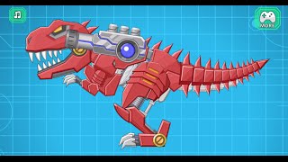 Toy War Robot Mexico Rex Dino screenshot 2