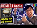 Can A Better HDMI 2.1 Cable Fix Your TV Issues with 4K@120Hz VRR HDR?