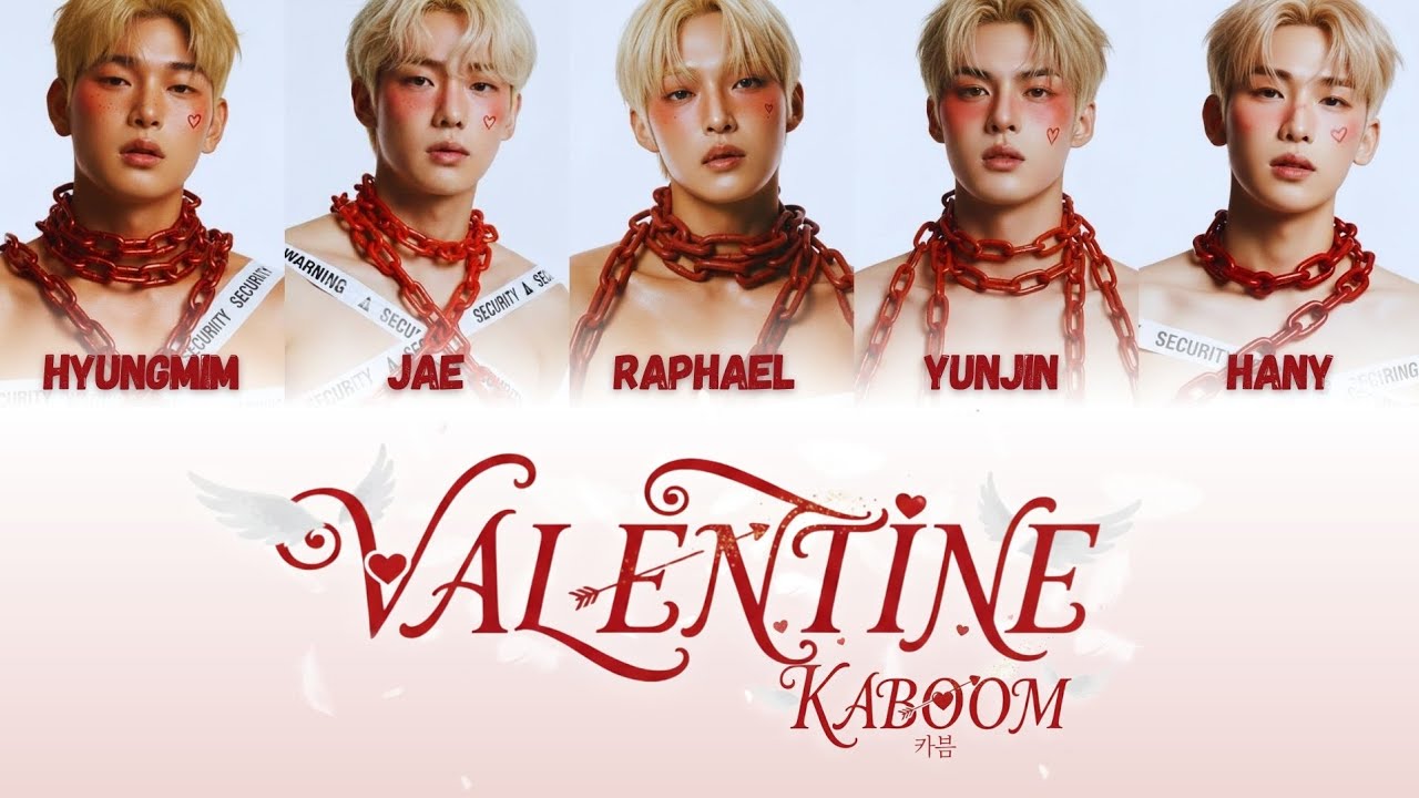 KABOOM (카붐) - VALENTINE | Color coded | KR/EN Lyrics.