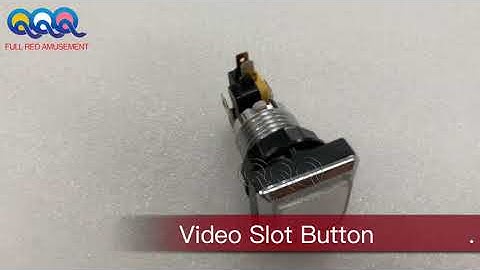 Square Push LED Buttons For Video Slot Machines Gambling Fish Table Arcade Games Machines For Sale