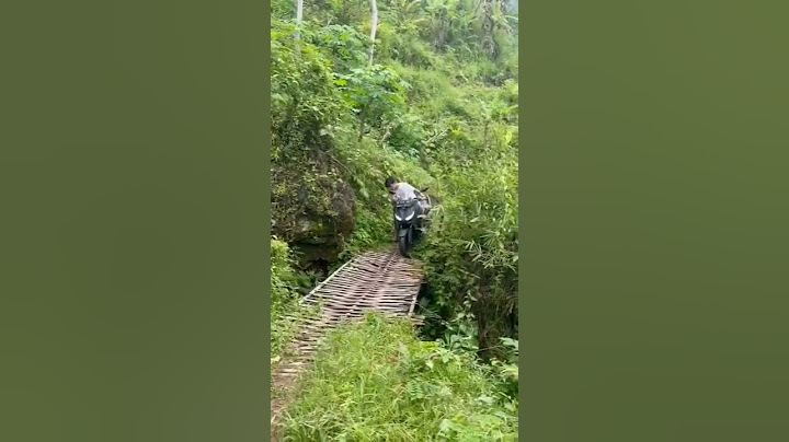 Video orang naik motor terjatuh di jembatan. #short #shorts #viral #youtube #youtubeshorts #youtube