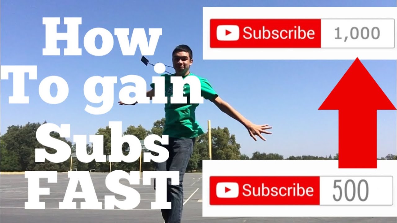 5 Tips to gain subs, FAST YouTube