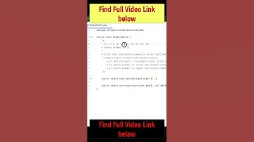 Binary Search Implementation using recursion in java #coding