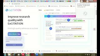 ExCITATION - A Google Chrome extension for Google Scholar users