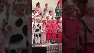 Abby's Kindergarten Performance 4.11.2017