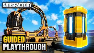 Recycle Nuclear Waste With This Perfect Layout - Satisfactory Guided Playthrough