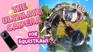 The Ultimate Camera for Equestrians! 🐴 No more Action Cam or Tracking Gadgets needed! Insta 360 X4 