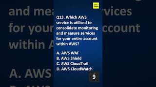 Q13 AWS Cloud Practitioner Exam 1