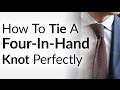 Easily Tie Four-In-Hand Necktie Knot | Perfectly Tie A Tie | Four In Hand