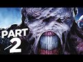 RESIDENT EVIL 3 REMAKE Walkthrough Gameplay Part 2 - JILL VALENTINE (RE3 NEMESIS)