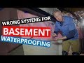 CT Basement Waterproofing - Which Waterproofing Systems are Wrong for Most Basements