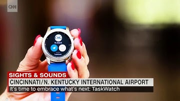 CNN Coverage - TaskWatch at Cincinnati International Airport