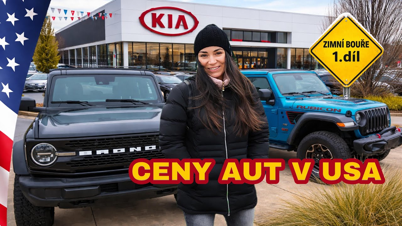 Nová KIA v USA! 🇺🇸 A kolik stojí v Česku? 🇨🇿 SKVĚLÁ snídaně v americkém IHOP 🥞(Díl.1)