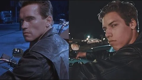 Watch Arnold Schwarzenegger's Love Child Re-Create a Scene From 'Terminator 2'