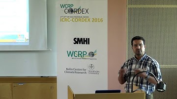 ICRC CORDEX 2016 - Parallel Session B2 - Rafiq Hamdi