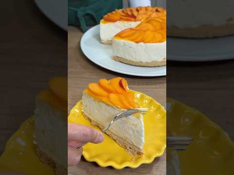 Cheesecake alle Albicocche senza Lattosio