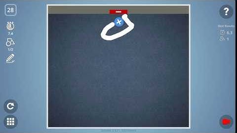 Check out how I solved level 28 in Brain It On! #BrainItOn