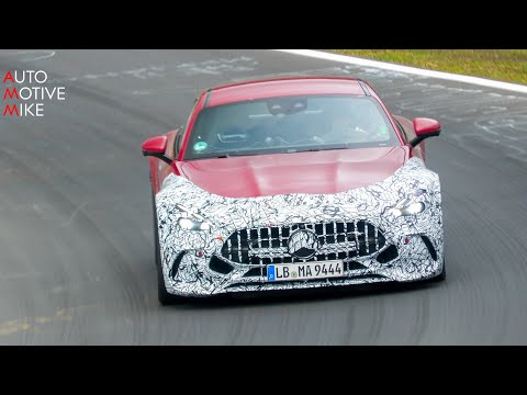 2024 MERCEDES-AMG GT SPIED TESTING AT THE NÜRBURGRING