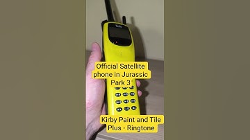 Thumbnail of Jurassic Park 3 , satellite phone ring - Kirby #jurassicpark #spinosaurus #ringtone