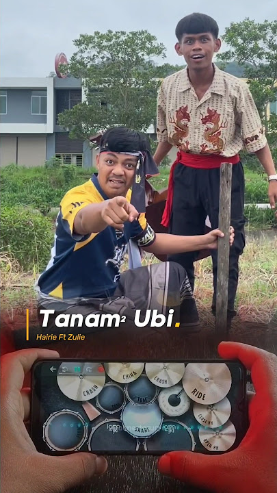 Tanam Tanam Ubi X Apt Thai - Hairie Feat Zulie Real Drum Cover #apt #tiktok #dance