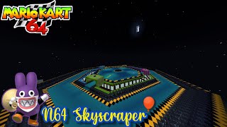 N64 Skyscraper-Minecraft Mario Kart 64