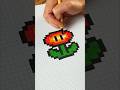 Pixel Drawing | Super Mario Flower