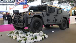 AM General Debuts New Light Tactical Vehicle NXT 360 at Eurosatory 2018 defense exhibition Paris Fra